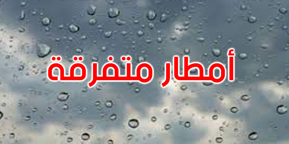 أمطار متفرقة بأقصى الجنوب الشرقي مع سحب عابرة ببقية الجهات.