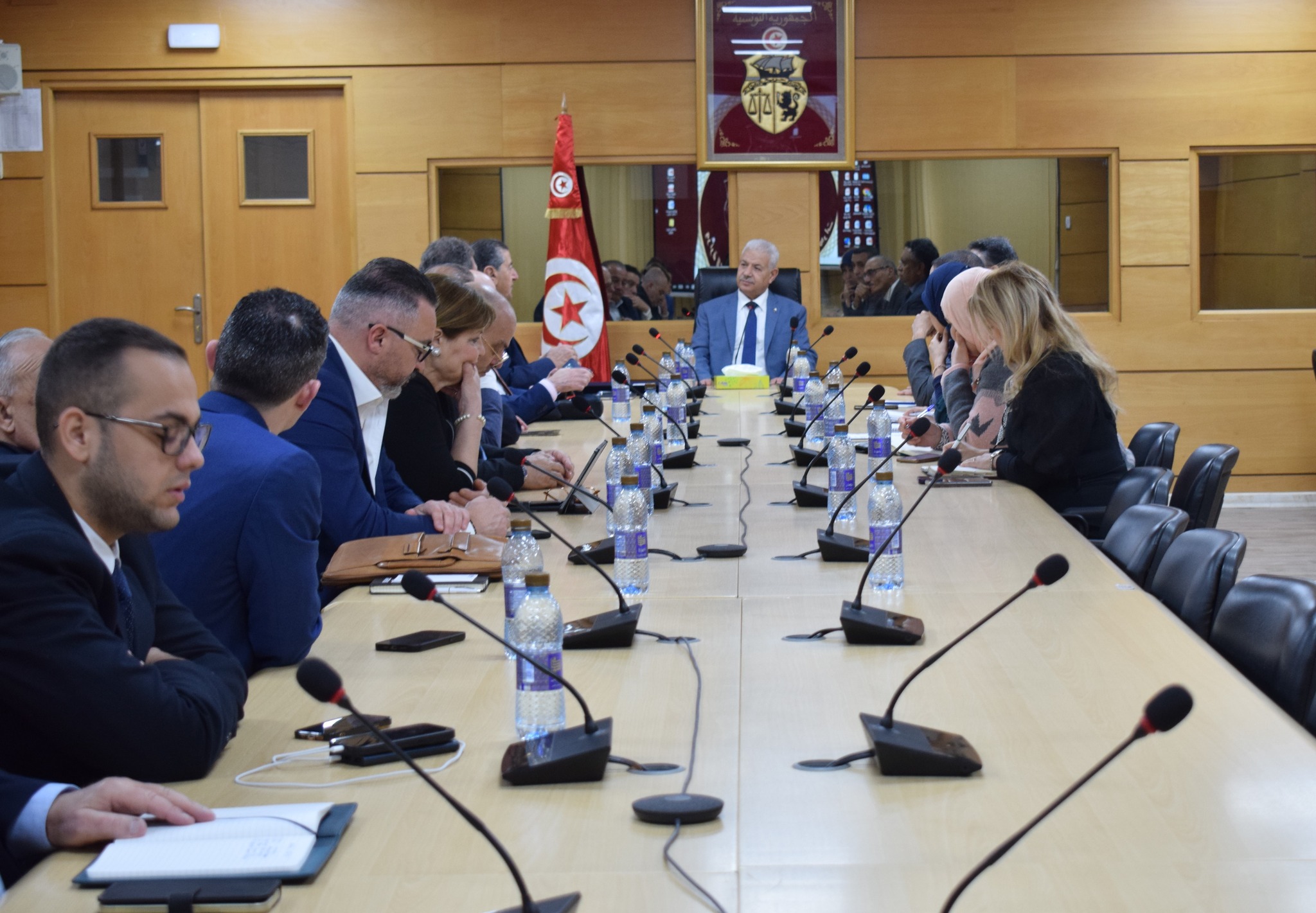 وزير التجارة يستقبل وفدا عن غرفة المؤسسات الصغرى والمتوسطة المالطية.