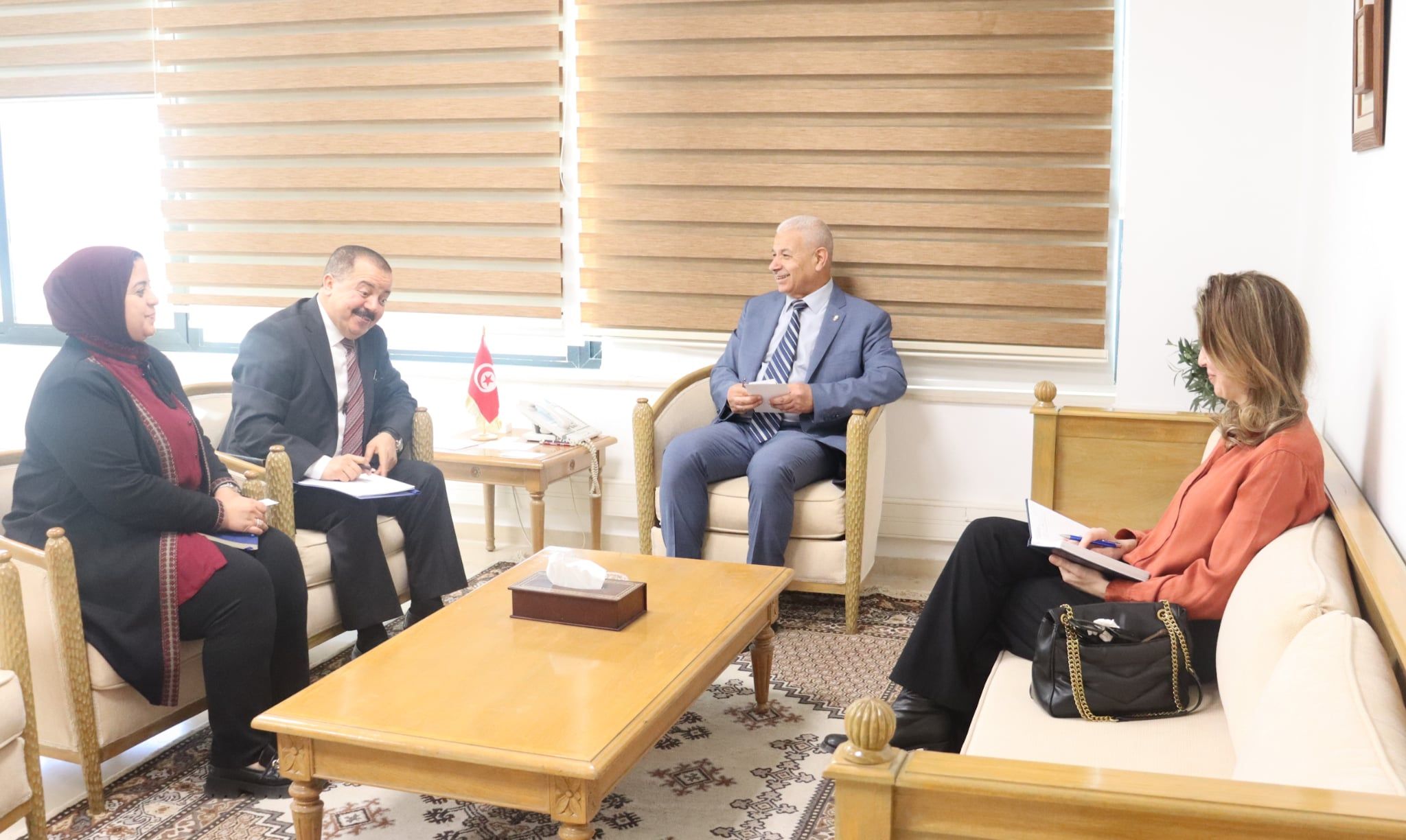 وزير التجارة يستقبل ممثّل منظمة الأمم المتحدة للتنمية الصناعيّة بتونس