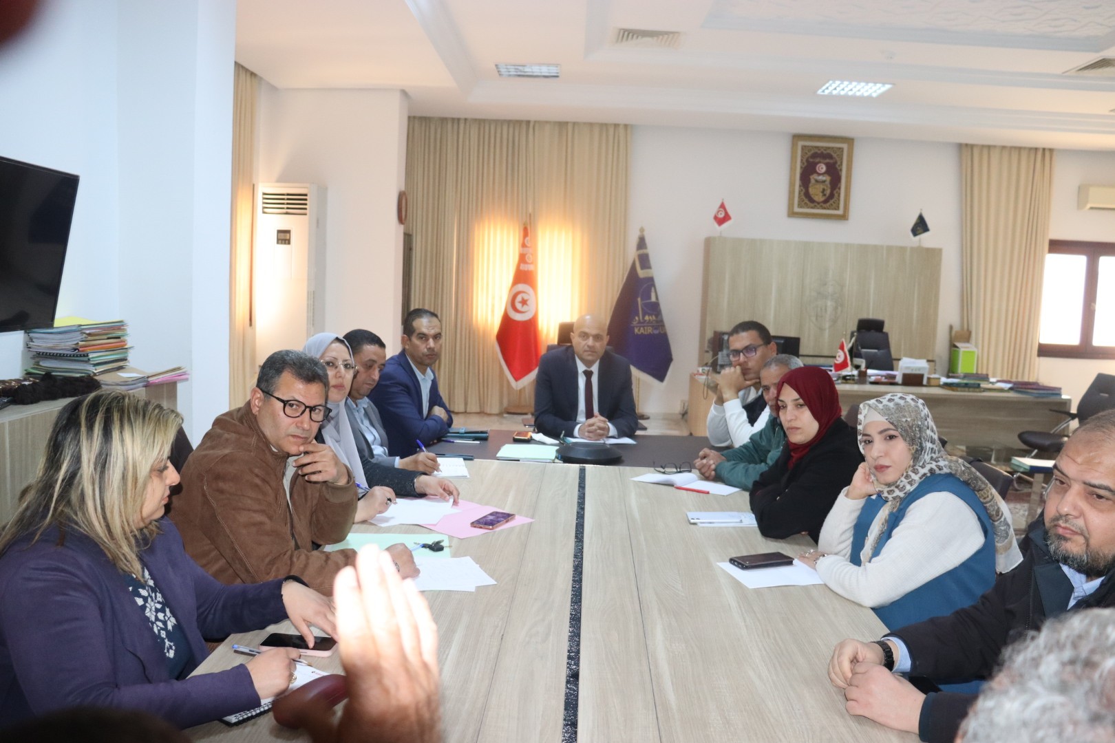 القيروان :متابعة أشغال ترميم سور و المعالم الأثرية بالمدينة العتيقة
