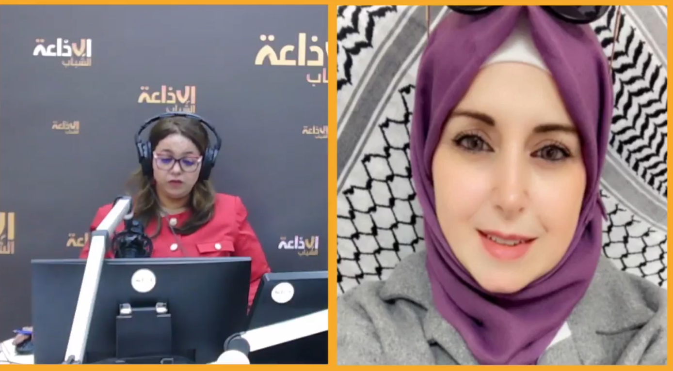  الباحثة الفلسطينية  منى ابو حمدية  تتحدث عن اجواء عيد الفطر  في فلسطين  في ظل الاحتلال الصهيوني ومنع ادخال المواد الغذائية الى غزة  