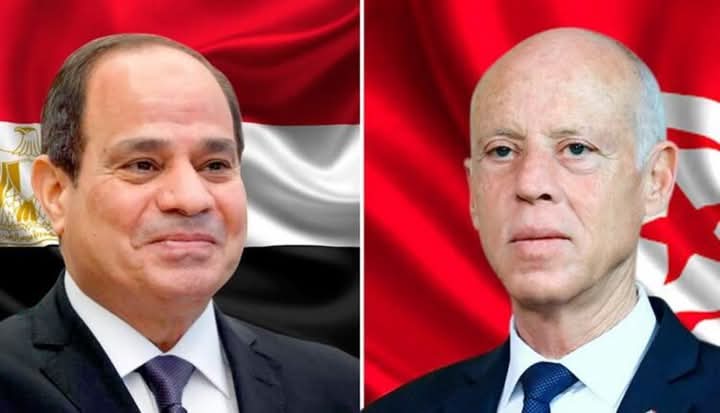 رئيس الجمهورية قيس سعيد يتبادل التهاني بعيد الفطر المبارك مع نظيره المصري عبد الفتاح السيسي