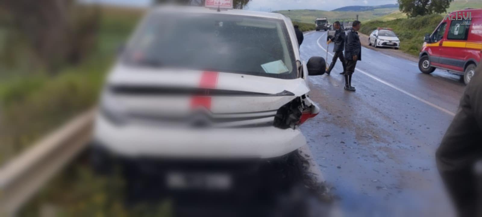 منوبة: اصطدام سيارة أجرة ''لواج'' بسيارة خاصة يخلف إصابات خفيفة في صفوف الركاب