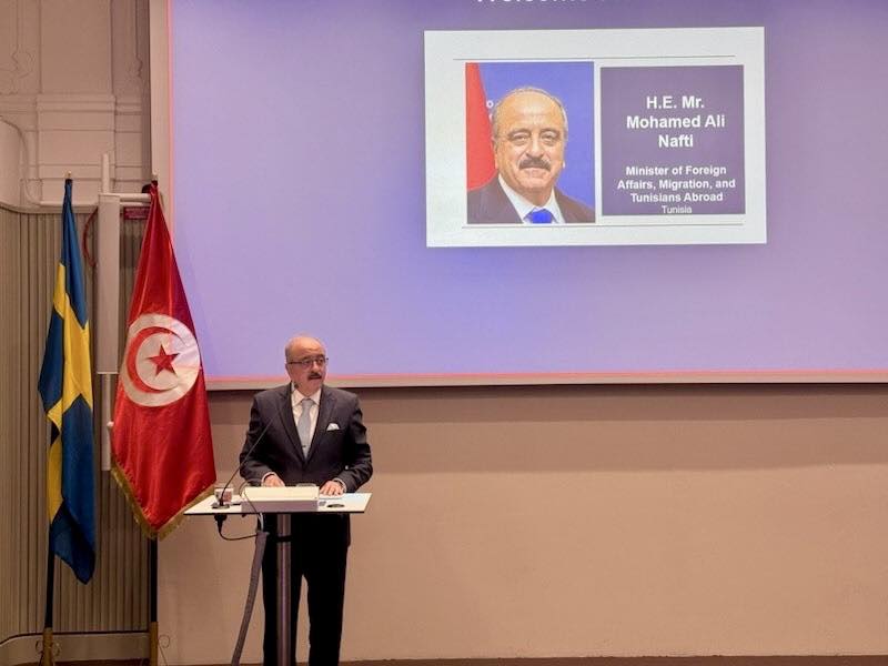 في ستوكهولم وزير الخارجية يؤكّد عزم تونس على تدعيم مكانتها كاقتصاد ناشئ في المنطقة