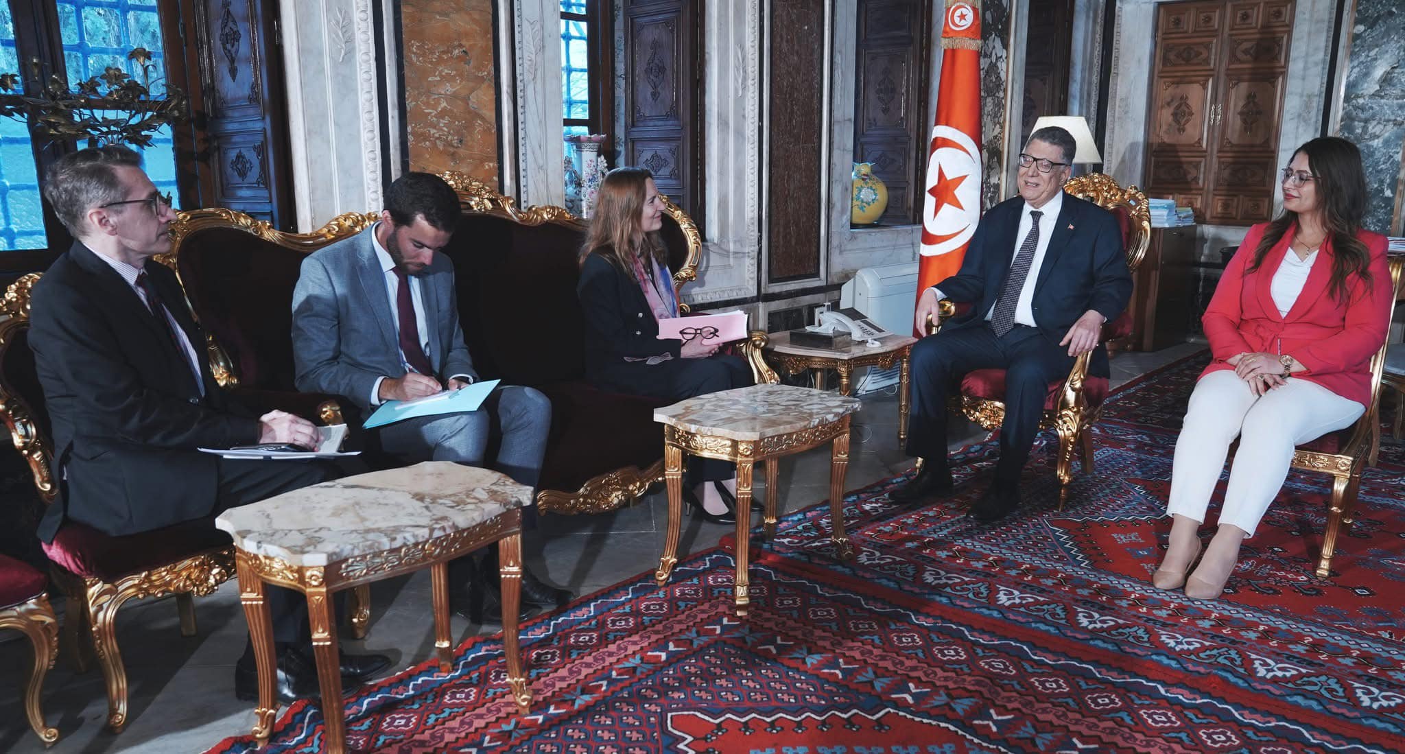 رئيس مجلس نواب الشعب يستقبل سفيرة فرنسا بتونس
