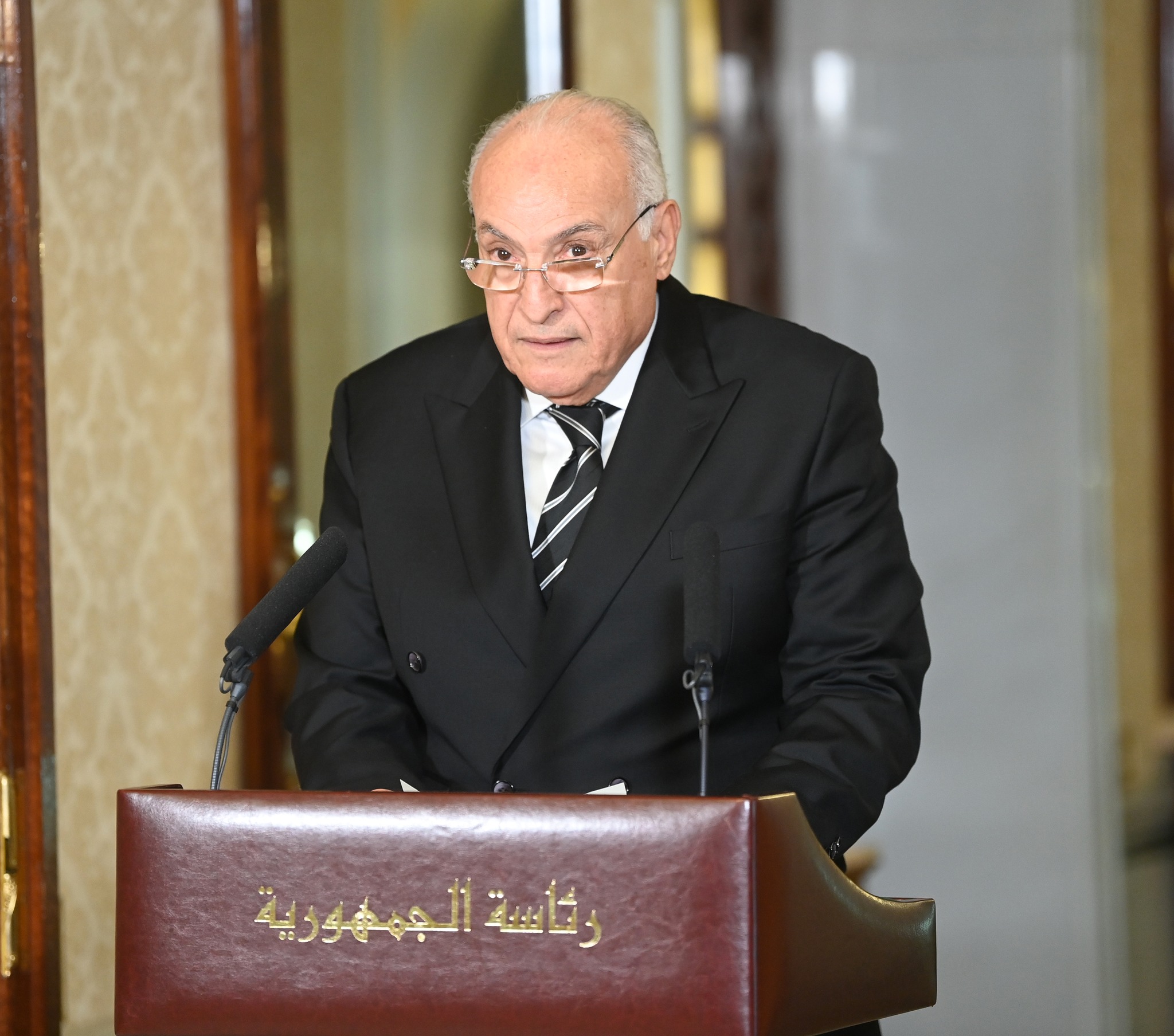 تصريح وزير الخارجية الجزائري أحمد عطاف المبعوث الخاص لرئيس الجمهورية الجزائري عبد المجيد تبّون عقب لقاءه بقصر قرطاج اليوم برئيس الجمهورية قيس سعيّد