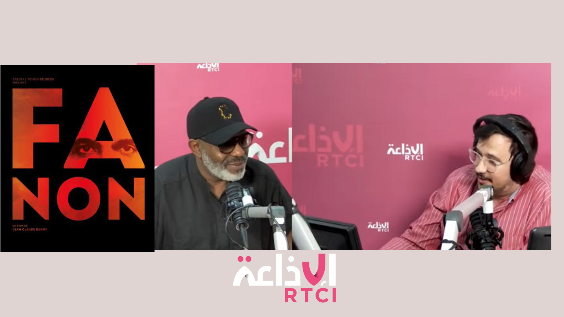 « Fanon à l’écran : rencontre avec Jean-Claude Barny » dans "La Matinale de RTCI" avec Mehdi Haouas