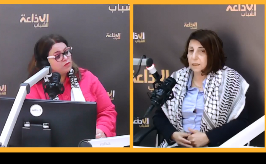 الاستاذة رقية علي المستشارة الثقافية بسفارة فلسطين بتونس تتحدث عن شهيد العلم الفلسطيني الشاب التونسي فارس خالد مشيدة بوطنيته ومناصرته للقضية الفلسطينية 