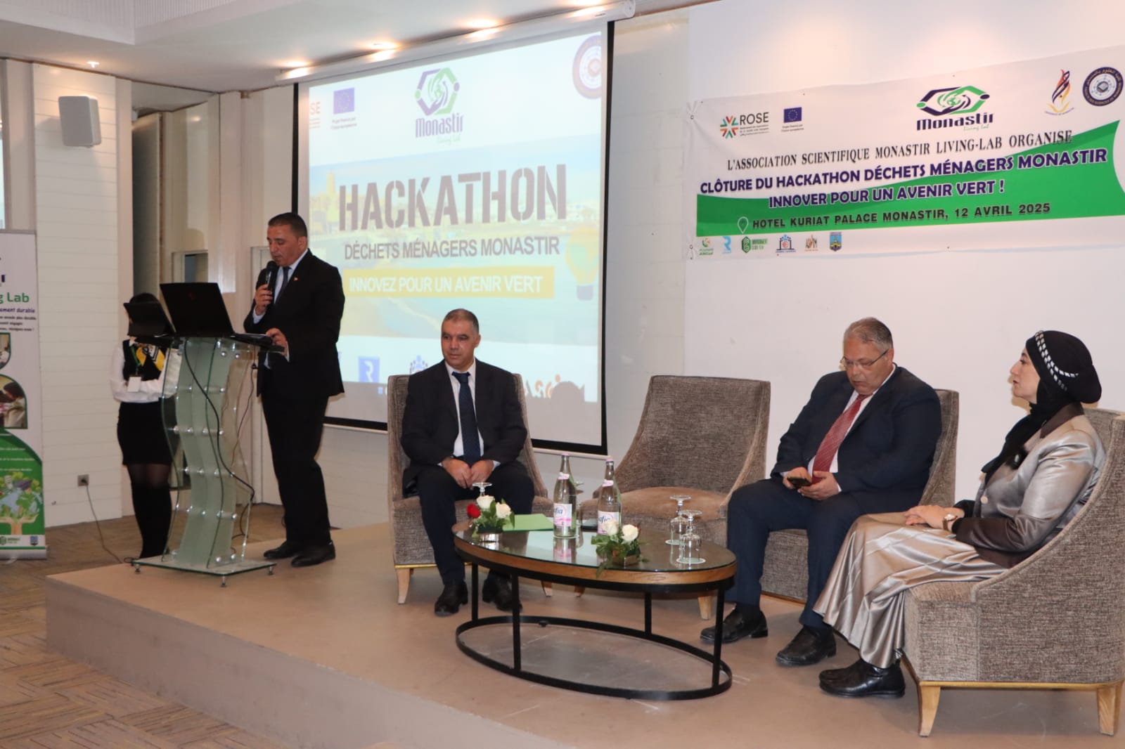 إختتام  تظاهرة ماراطون الإبتكار والإبداع بالتصرّف في النفايات. 