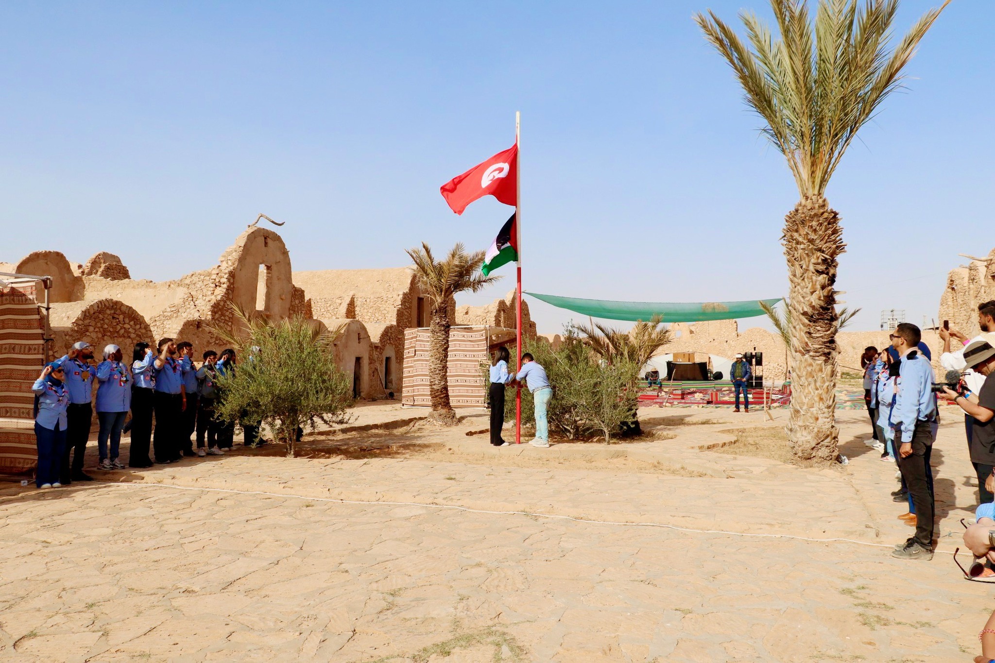 تطاوين: انطلاق مهرجان الصدى الالكتروني 'E-Fest Camp' في قصر الفرش بمعتمدية غمراسن