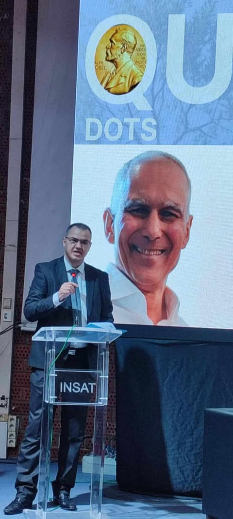 المنجي الباوندي  الحاصل على جائزة نوبل في الكيمياء مرة أخرى في الجامعة التونسية