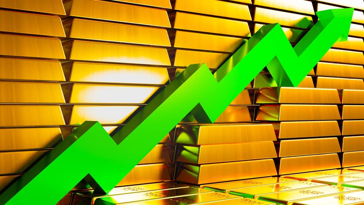 أسعار الذهب العالمية في ارتفاع قياسي