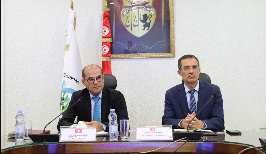 جلسة تنسيقية لتسهيل ربط شبكة مياه الشرب على مستوى مشروع توسعة المدخل الجنوبي للعاصمة