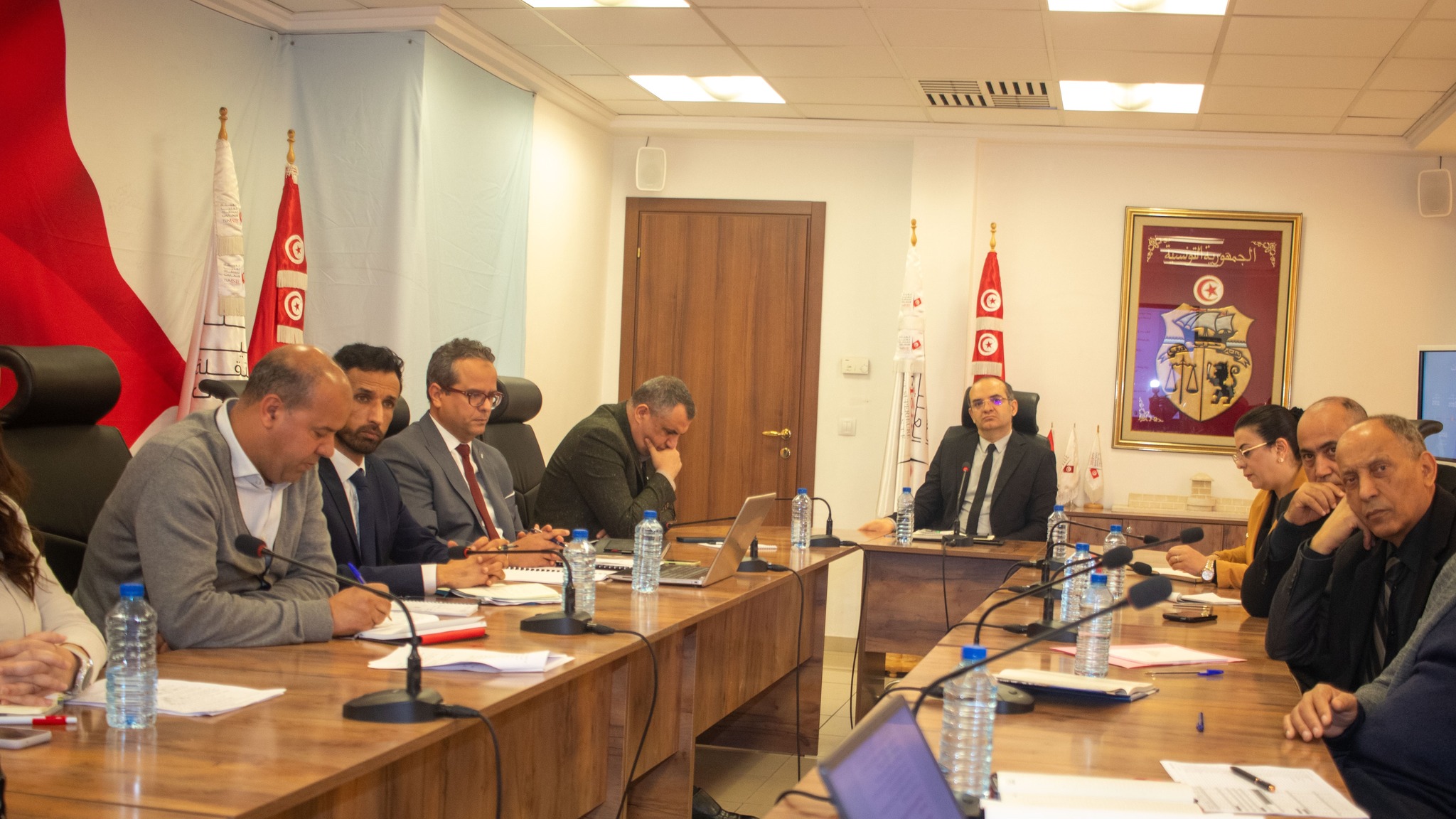 دراسة مشروع ميزانيـة الهيئـة العليا المستقلة للانتخابات بعنوان سنة 2026. 