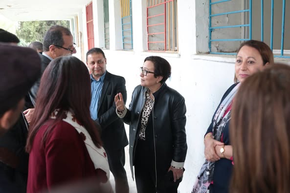 باجة: وزيرة الأسرة تعاين تقدّم تنفيذ المشاريع  الجديدة للوزارة بالجهة.