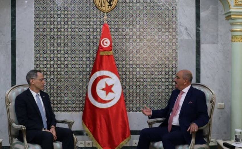 وزير الخارجية يلتقى السفير الأمريكي