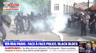 France : violentes tensions lors des manifestations du 1er Mai