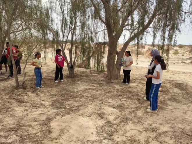 قبلي: اختتام الاقامة الفنية الوطنية الاولى لرواد دور الثقافة بسوق الاحد من ولاية قبلي والسليمانية وابن رشيق بتونس العاصمة7