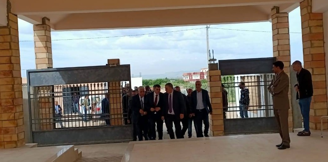وزير التربية نور الدين النوري في زيارة ميدانية إلى عدد من المؤسسات التربوية بولاية القصرين