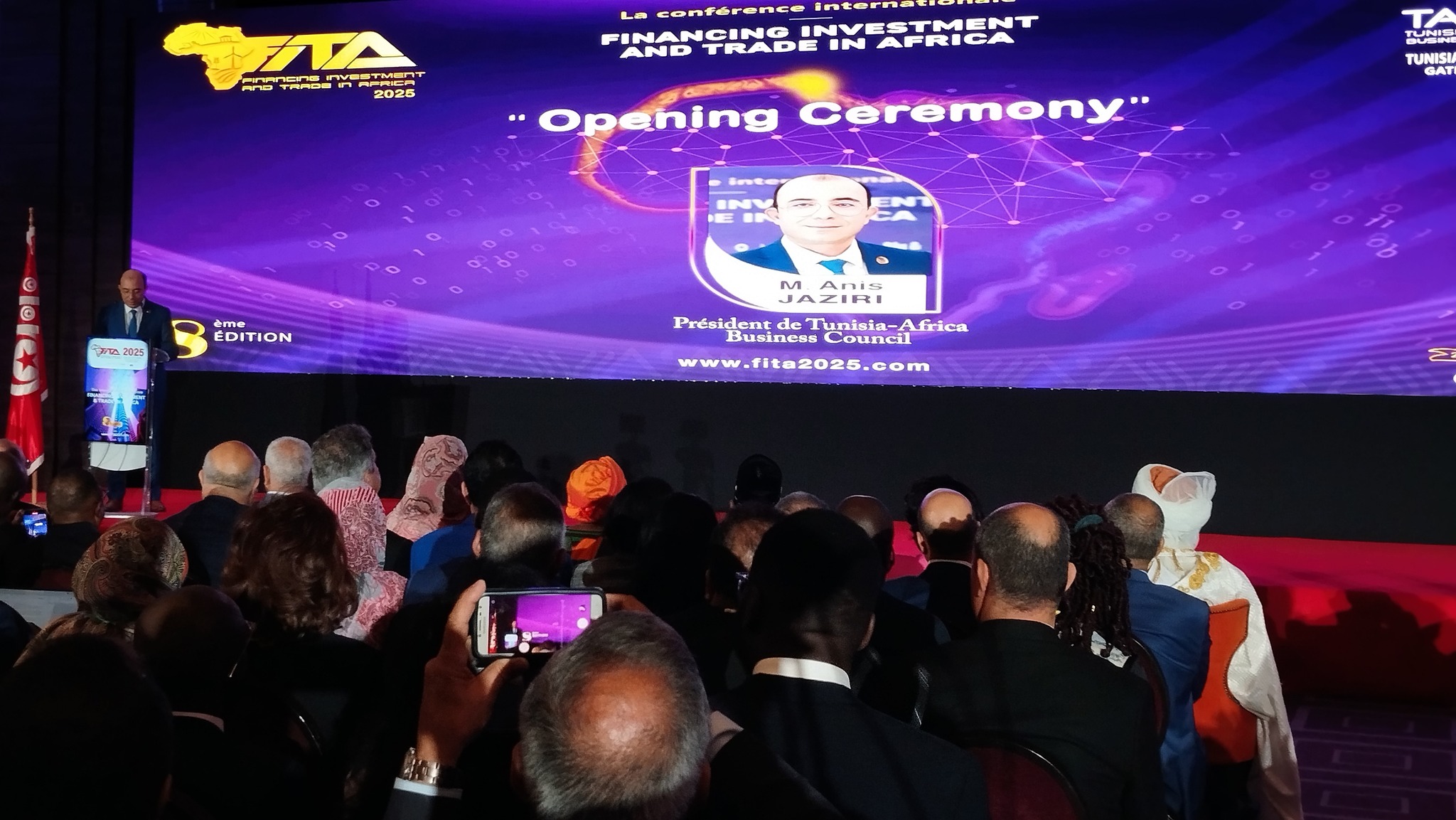 Tunis accueille le FITA 2025, grand rendez-vous de l’investissement africain : plus de 2.000 participants réunis pour accélérer la transformation du continent