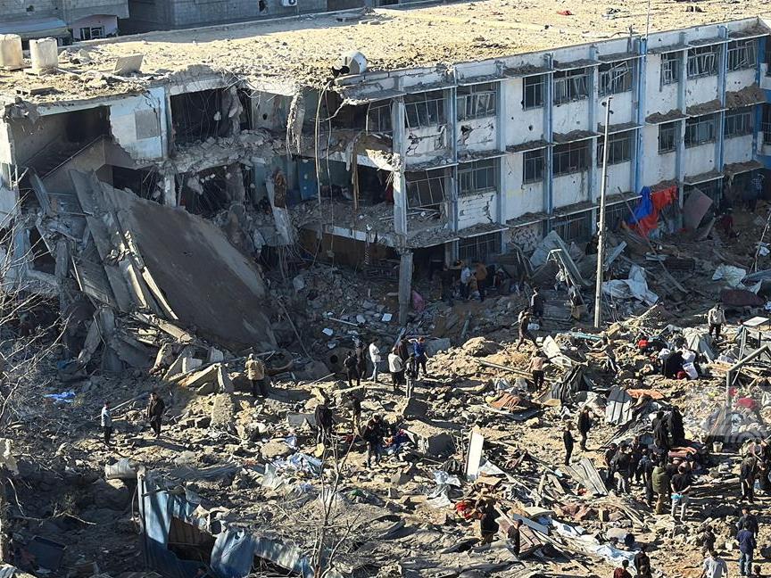 المجلس الوطني الفلسطيني : مجزرة المطعم والسوق الشعبي في غزة تصعيد في الإبادة الجماعية