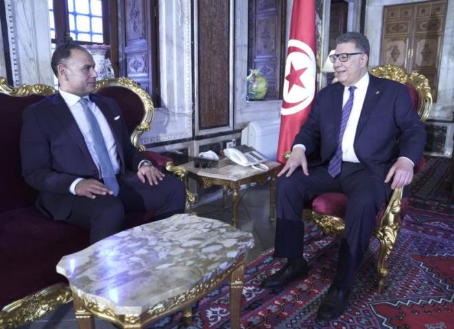 Renforcement des relations tuniso-égyptiennes : Bouderbala reçoit l'ambassadeur d'Egypte en Tunisie, Bassem Hassan