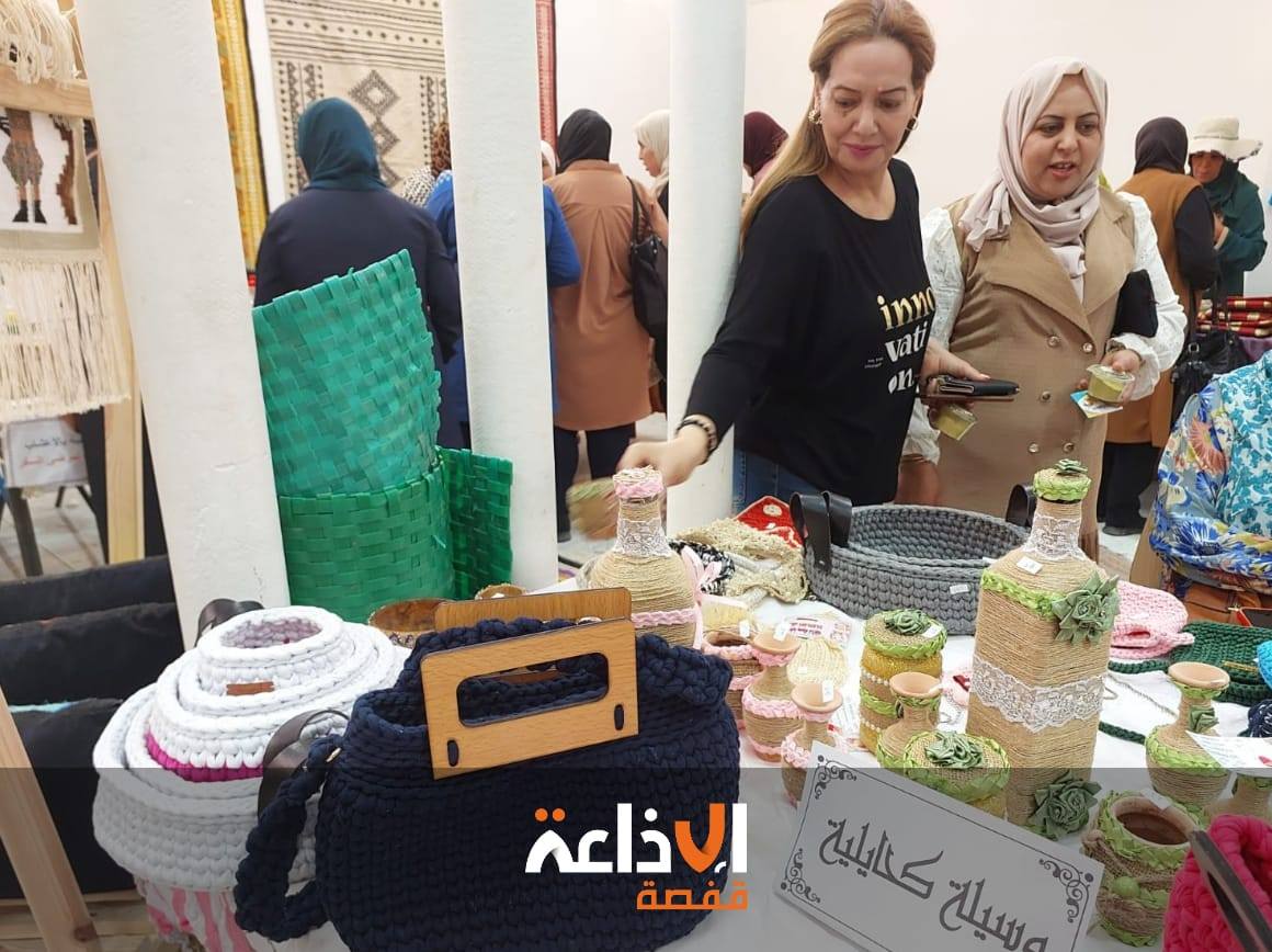قفصة || إفتتاح معرض جمعية النساء الحرفيات بقفصة