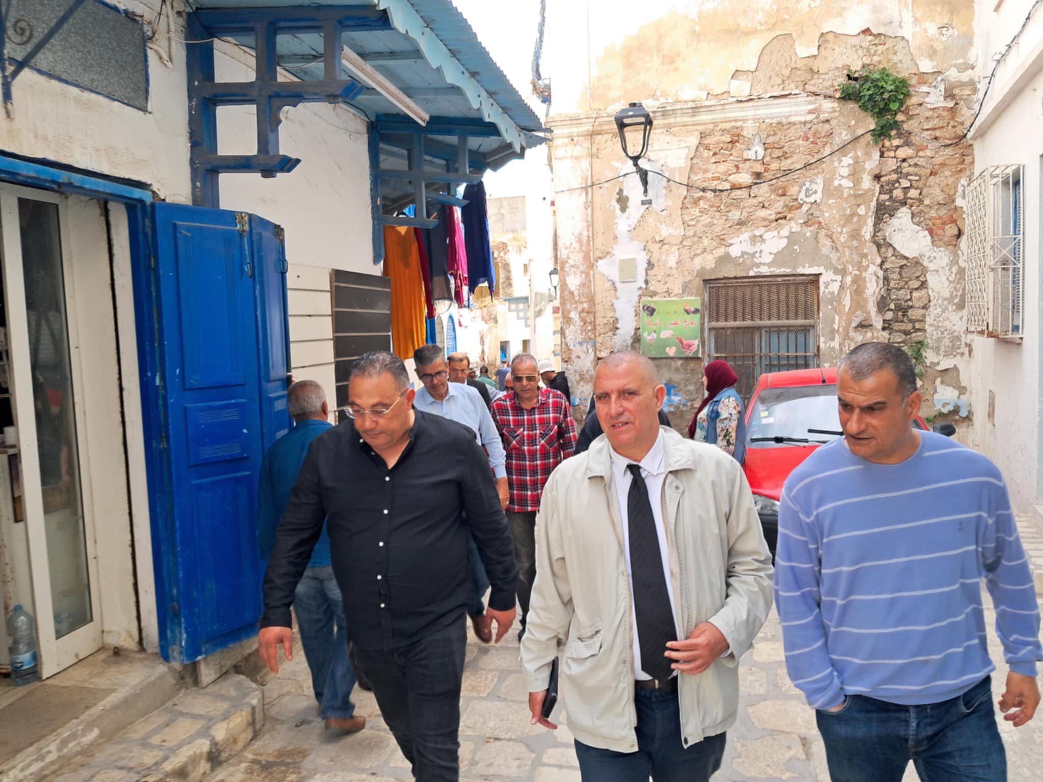  سوسة :معاينة وضعية بناءات المدينة العتيقة  المهددة بالانهيار و  الإجراءات المتخذة في شأنها