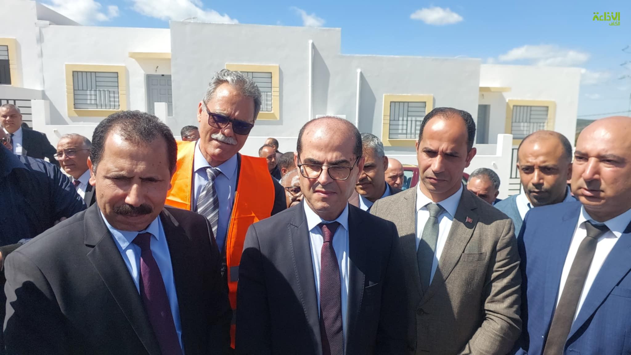 الكاف: وزير التجهيز والاسكان  يشرف على تسليم  48 مسكنا اجتماعيا بمعتمدية نبر