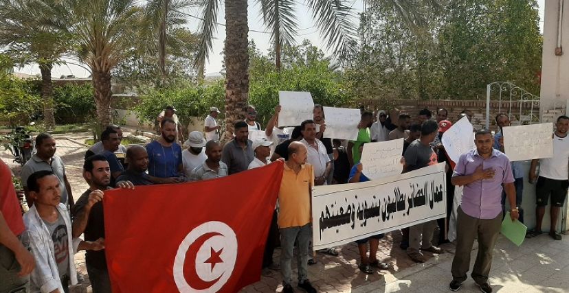 عمال الحضائر دون 45 سنة : تحرك وطني اليوم 