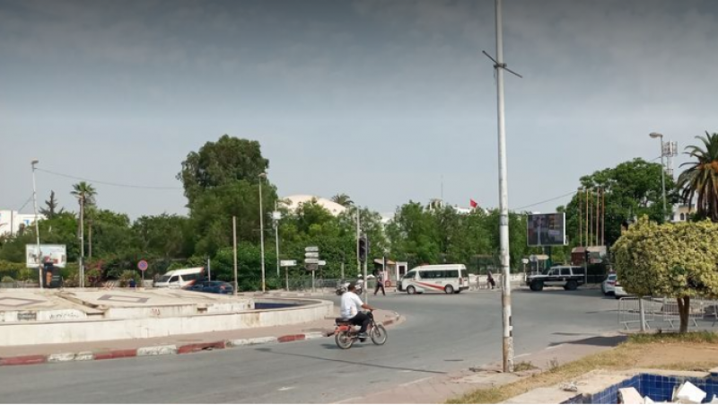 تحويل جزئي للمرور بساحة باردو على مستوى الطريق الوطنية رقم 7 ورقم 5 وشارع بيرم التونسي