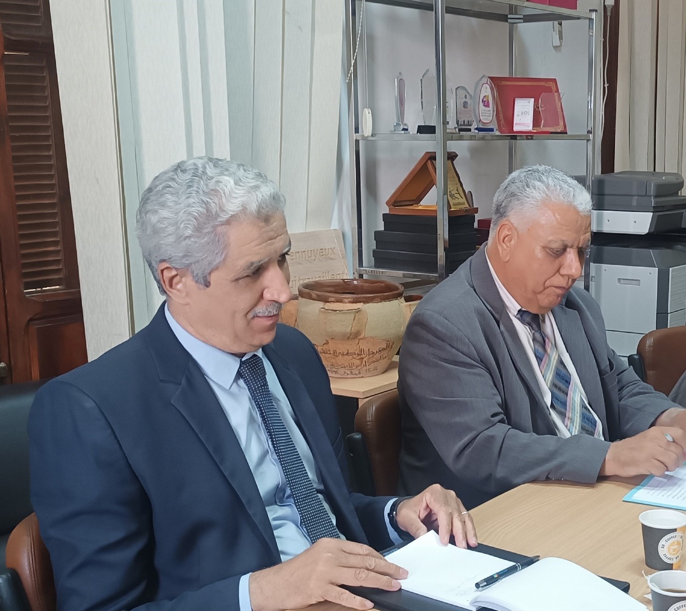 المدير العام للمركز الوطني البيداغوجي يتابع استعدادات البكالوريا بالقصرين
