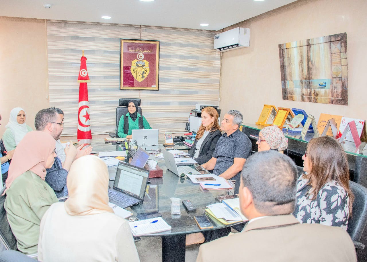 جلسة عمل لمتابعة تقدّم مشروع إحداث المنصّة الرقمية للشركات الأهلية.