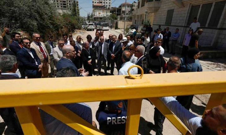 المجلس الوطني الفلسطيني يدين إطلاق قوات الاحتلال الصهيوني النار تجاه وفد دبلوماسي في مخيم جنين