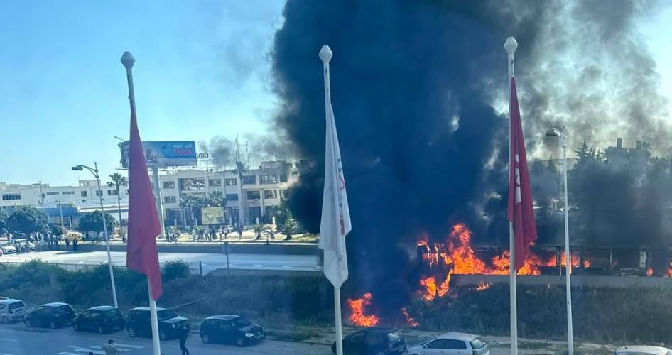 حريق بحافلة: وزارة النقل تتعهد بتقديم تقرير نهائي حو ل الحادثة في أجل أقصاه غدا الثلاثاء