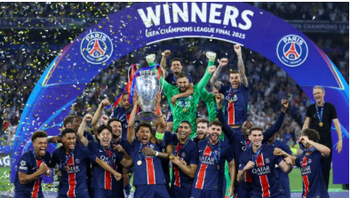 Le Paris Saint-Germain sacré champion d’Europe après une victoire 5-0 sur l’Inter