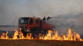Incendies dans le Nord-Ouest : des hectares de cultures céréalières partis en fumée