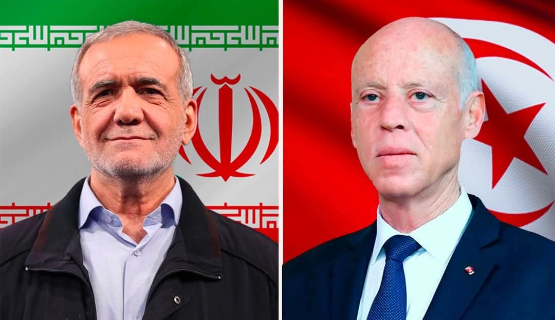 قيس  سعيّد  ونظيره الإيراني  يتبادلان  التهاني بمناسبة  عيد الأضحى المبارك 
