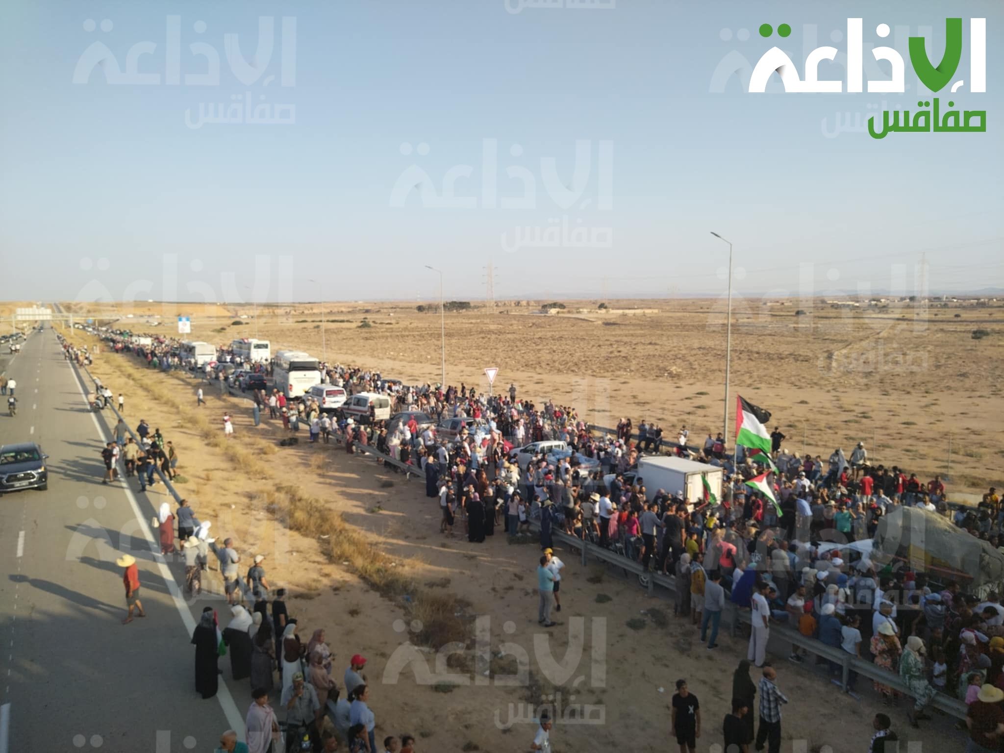 انطلقت من تونس في اتجاه غزة: وصول قافلة الصمود إلى ليبيا