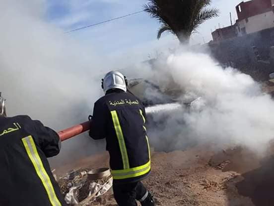 الحماية مدنية: إطفاء 110 حرائق خلال الـ24 ساعة الماضية