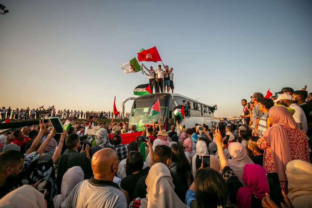 La caravane « Assoumoud » arrive ce mercredi à Tripoli  et poursuit sa route vers Rafah
