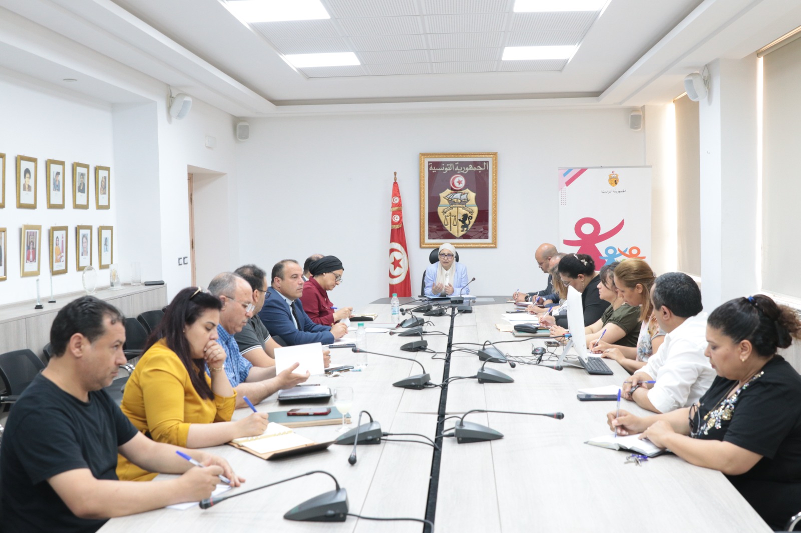 وزارة المراة: جلسة عمل استعدادا لإحياء تونس لليوم العالمي للتوعية بشأن إساءة معاملة كبار السنّ.