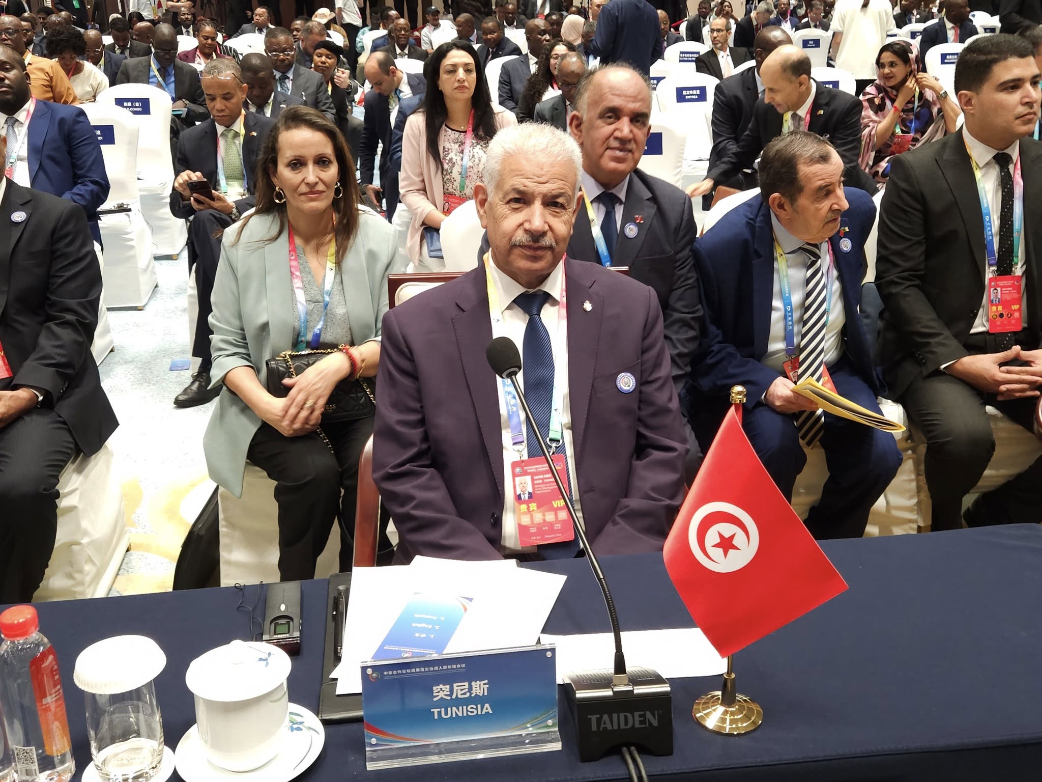 وزير التّجارة وتنمية الصّادرات  يترأس الوفد التونسي المشارك في أشغال  الاجتماع الوزاري للمنسقين لمتابعة  منتدى التعاون الصيني الإفريقي بمدينة تشانغشا الصينية