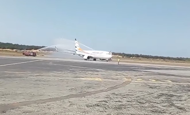 مطار طبرقة عين دراهم الدولي يستأنف نشاطه الجوي
