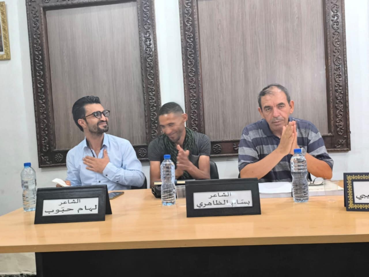 أمسية أدبية أثثها  ثلة من الشعراء والمبدعين ببيت الشعر بالقيروان