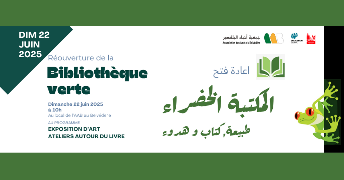Réouverture de la Bibliothèque Verte : un programme festif pour petits et grands au parc du Belvédère