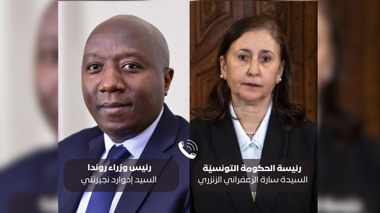 البحث في سبل تعزيز العلاقات الثنائية بين تونس ورواندا محور مكالمة هاتفية بين رئيسة الحكومة ونظيرها  الروندي