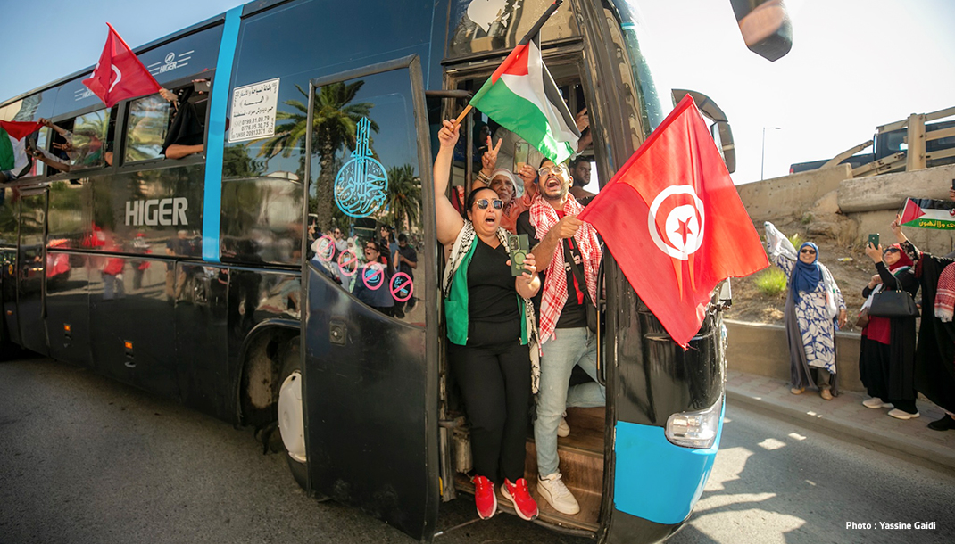 Libération de tous les participants à la caravane Soumoud
