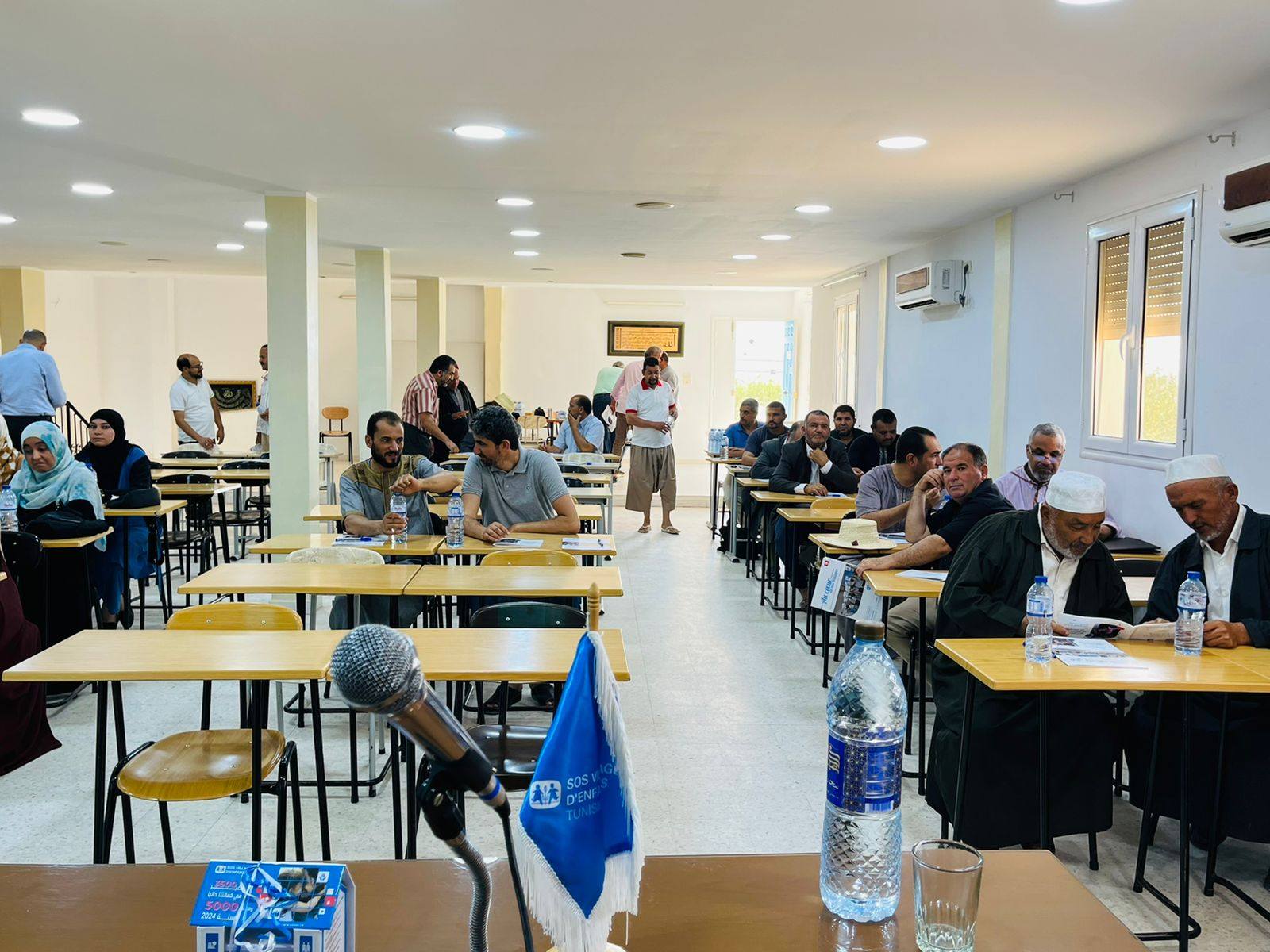 دورة تكوينية خاصة بالوعاظ و الأئمة بجزيرة جربة  من اجل التعريف باهداف الجمعية التونسية لقرى اطفال sos