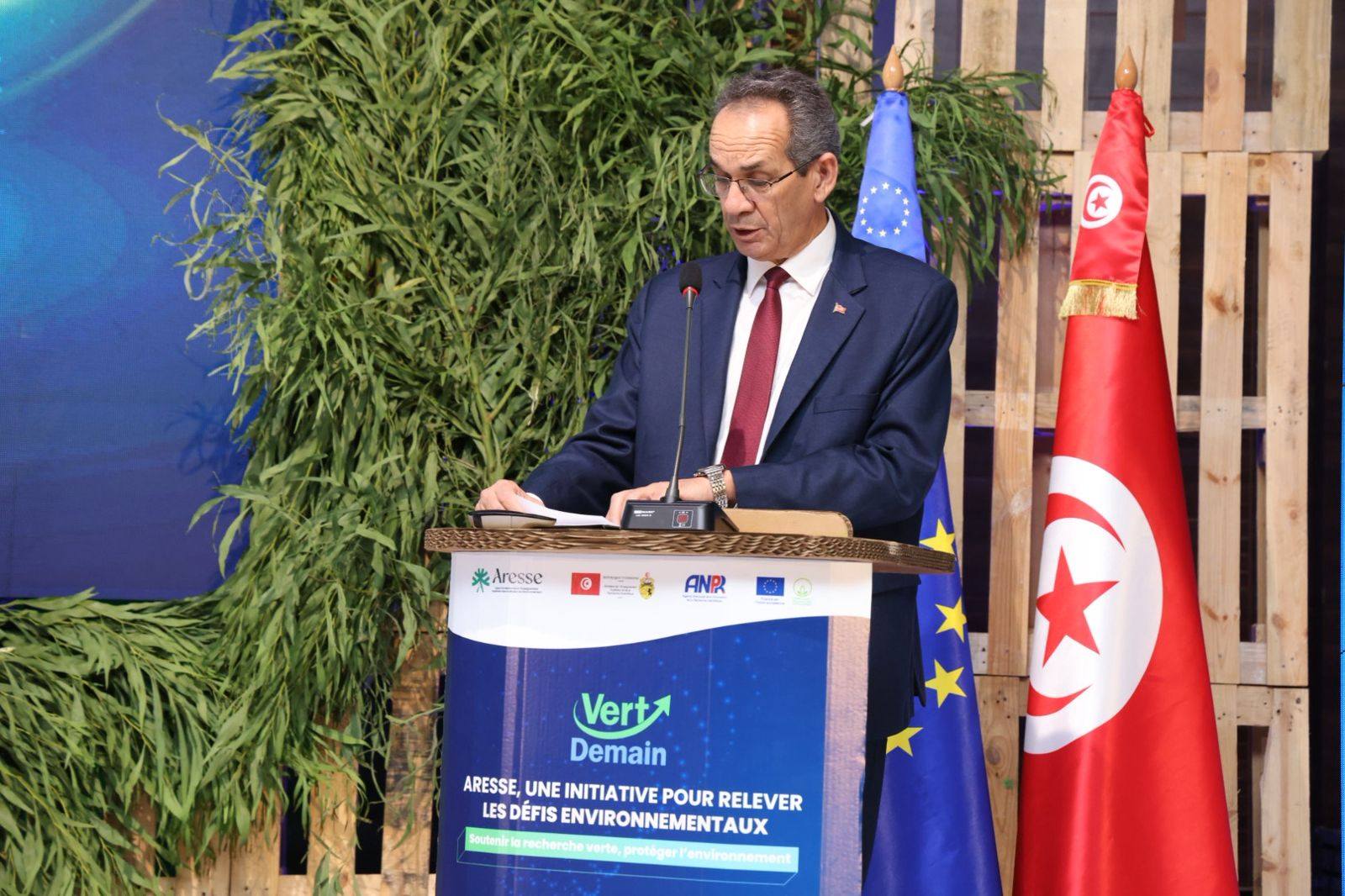 وزير التعليم العالي والبحث العلمي يشرف على إطلاق فعالية "غد أخضر" في إطار مشروع دعم البحث والتعليم العالي في قطاع البيئة ARESSE